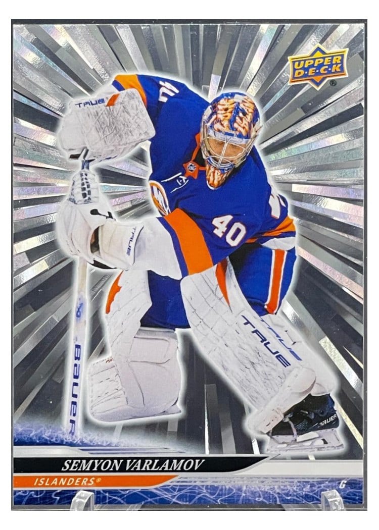2024-25 Upper Deck Base Set Semyon Varlamov #358 card