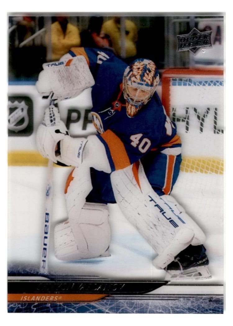 2024-25 Upper Deck Base Set Semyon Varlamov #358 card
