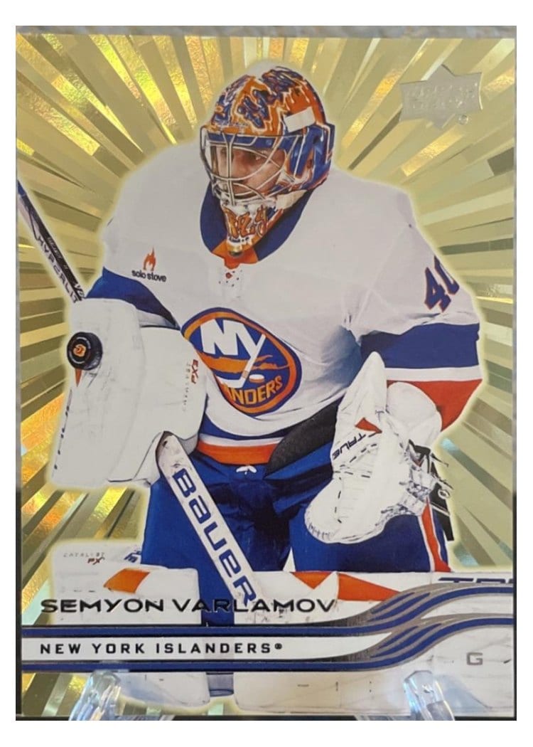 2025-26 Upper Deck Base Set Semyon Varlamov #108 card