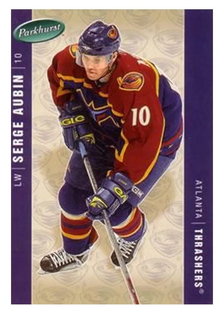 2005 Parkhurst Serge Aubin #27 card