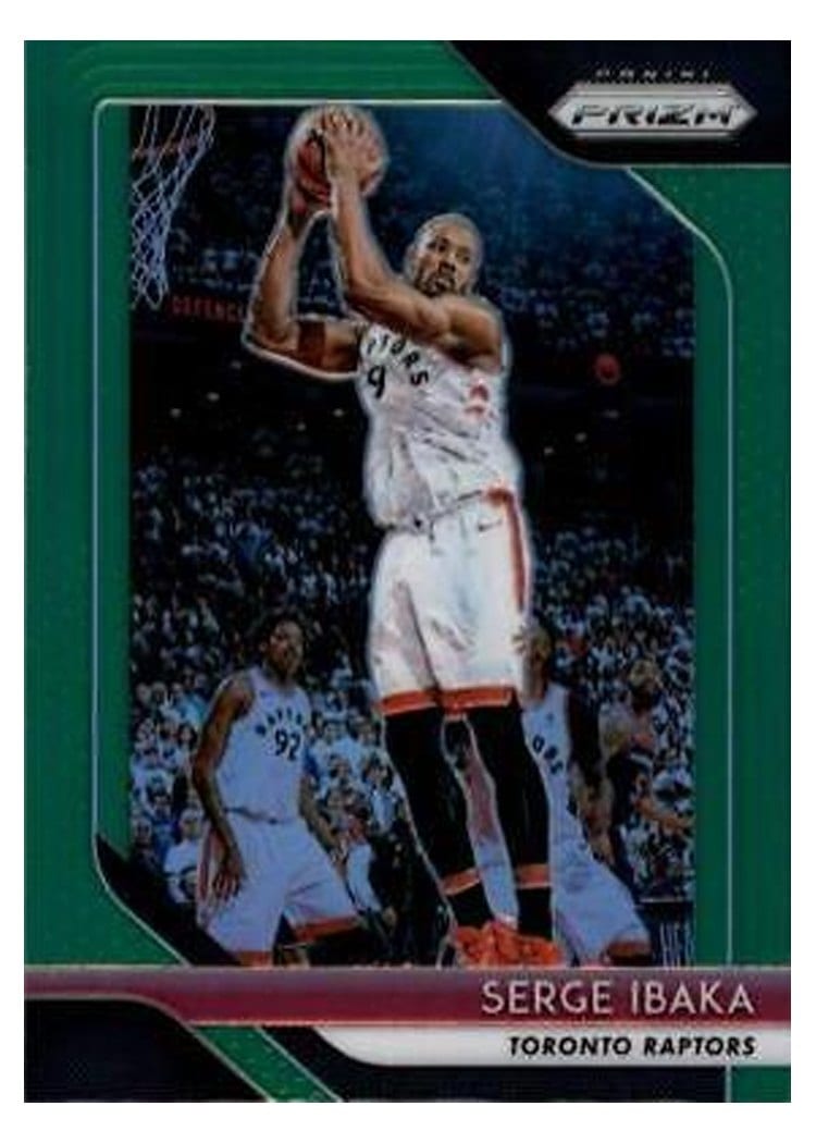 2018-19 Panini Prizm Base Set Serge Ibaka #73 card
