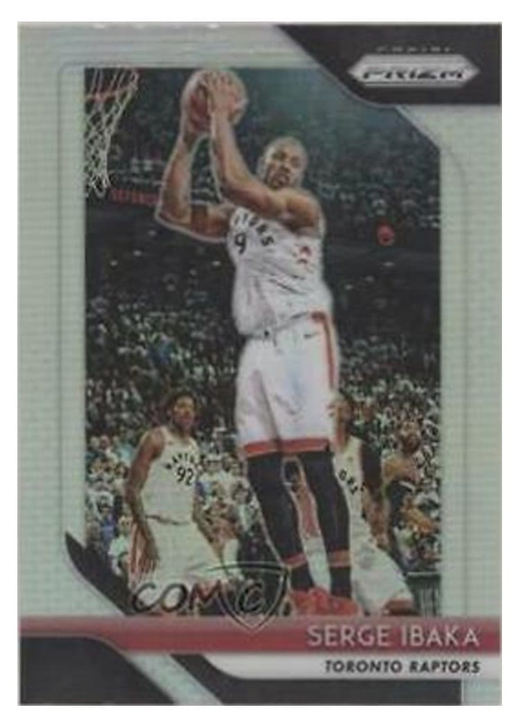 2018-19 Panini Prizm Base Set Serge Ibaka #73 card