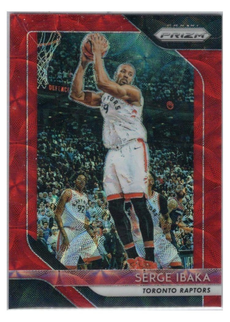 2018-19 Panini Prizm Base Set Serge Ibaka #73 card