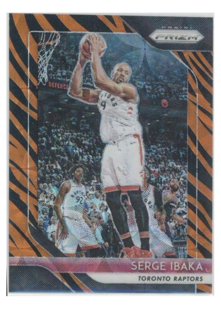 2018-19 Panini Prizm Base Set Serge Ibaka #73 card