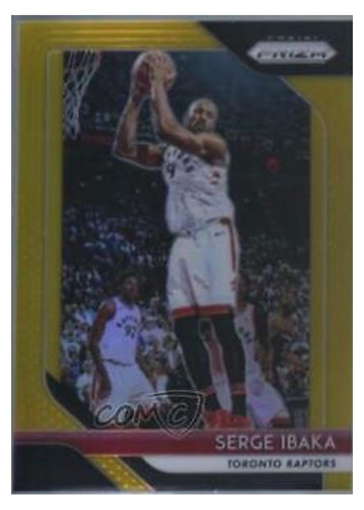 2018-19 Panini Prizm Base Set Serge Ibaka #73 card