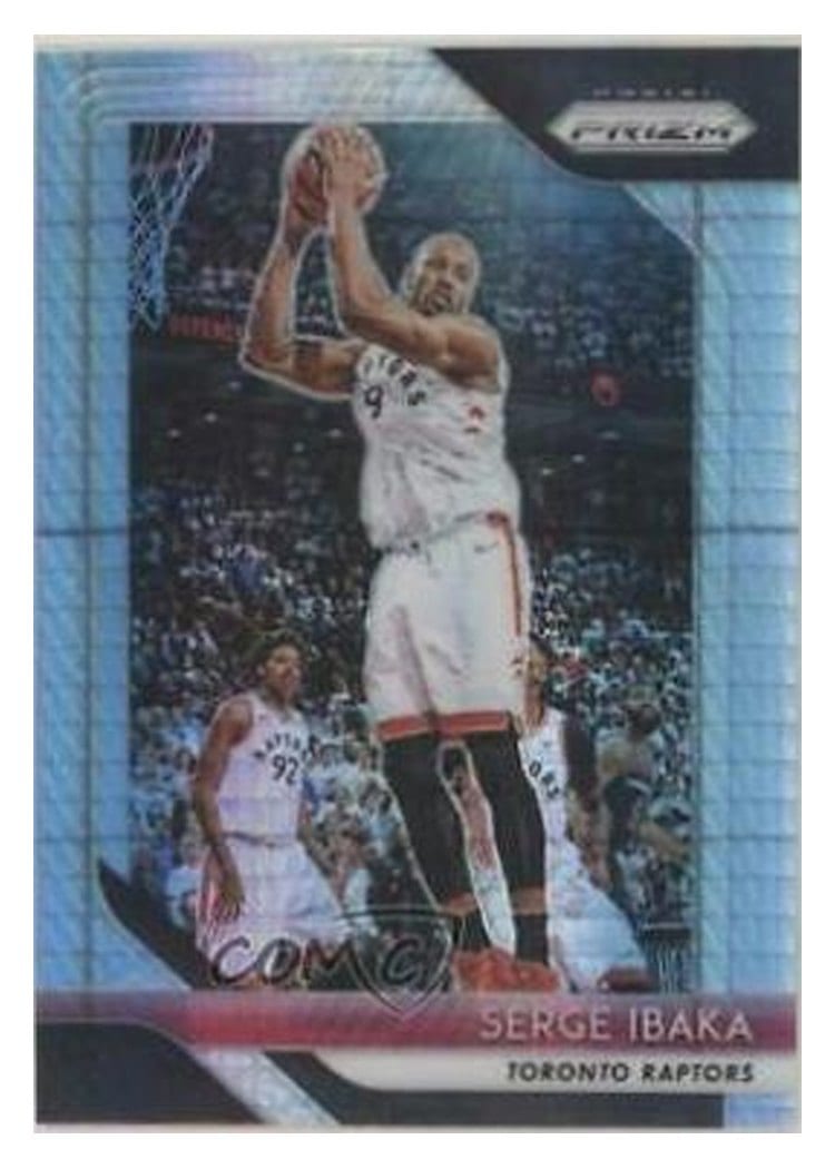 2018-19 Panini Prizm Base Set Serge Ibaka #73 card