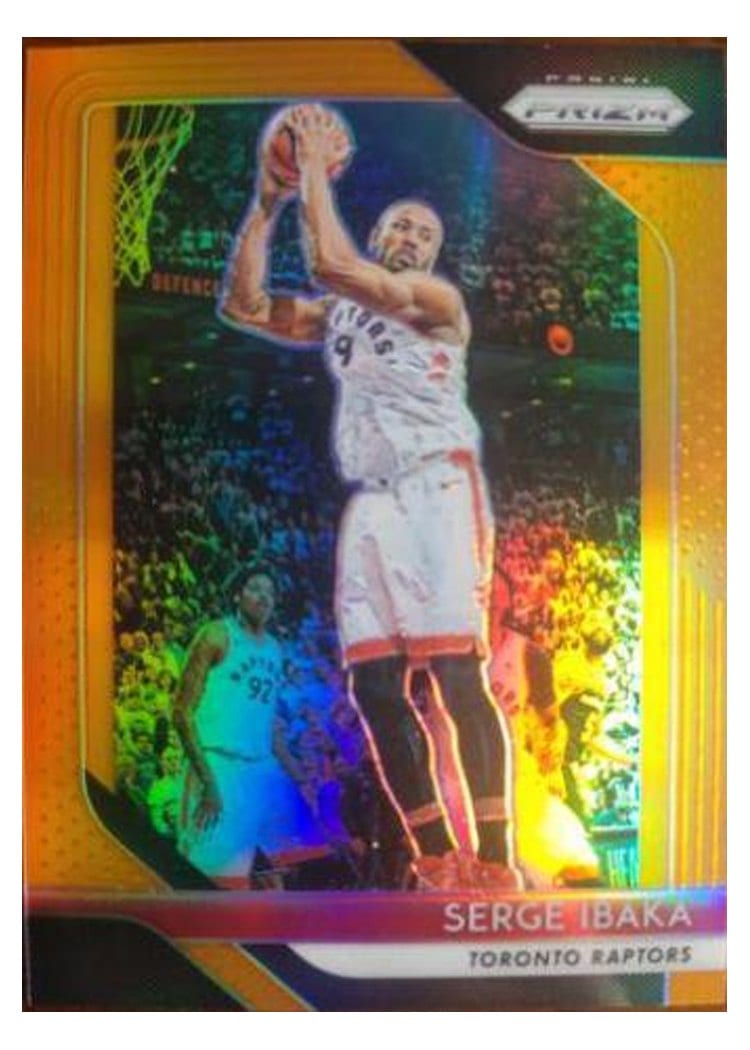 2018-19 Panini Prizm Base Set Serge Ibaka #73 card