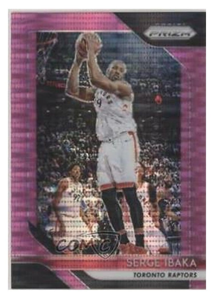 2018-19 Panini Prizm Base Set Serge Ibaka #73 card