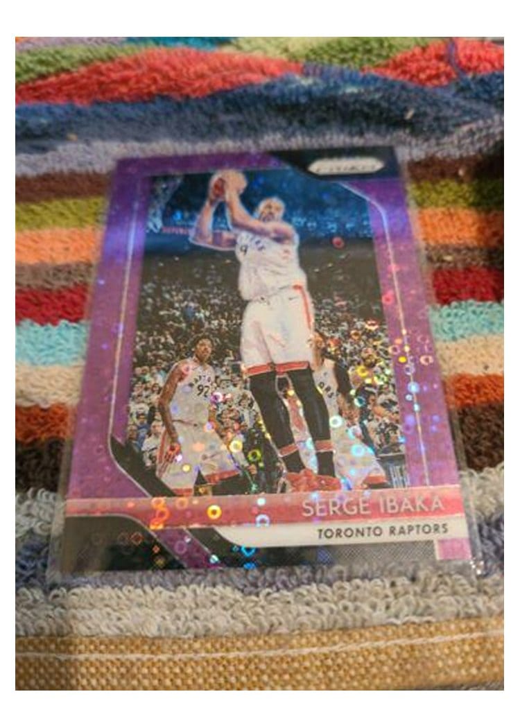 2018-19 Panini Prizm Base Set Serge Ibaka #73 card