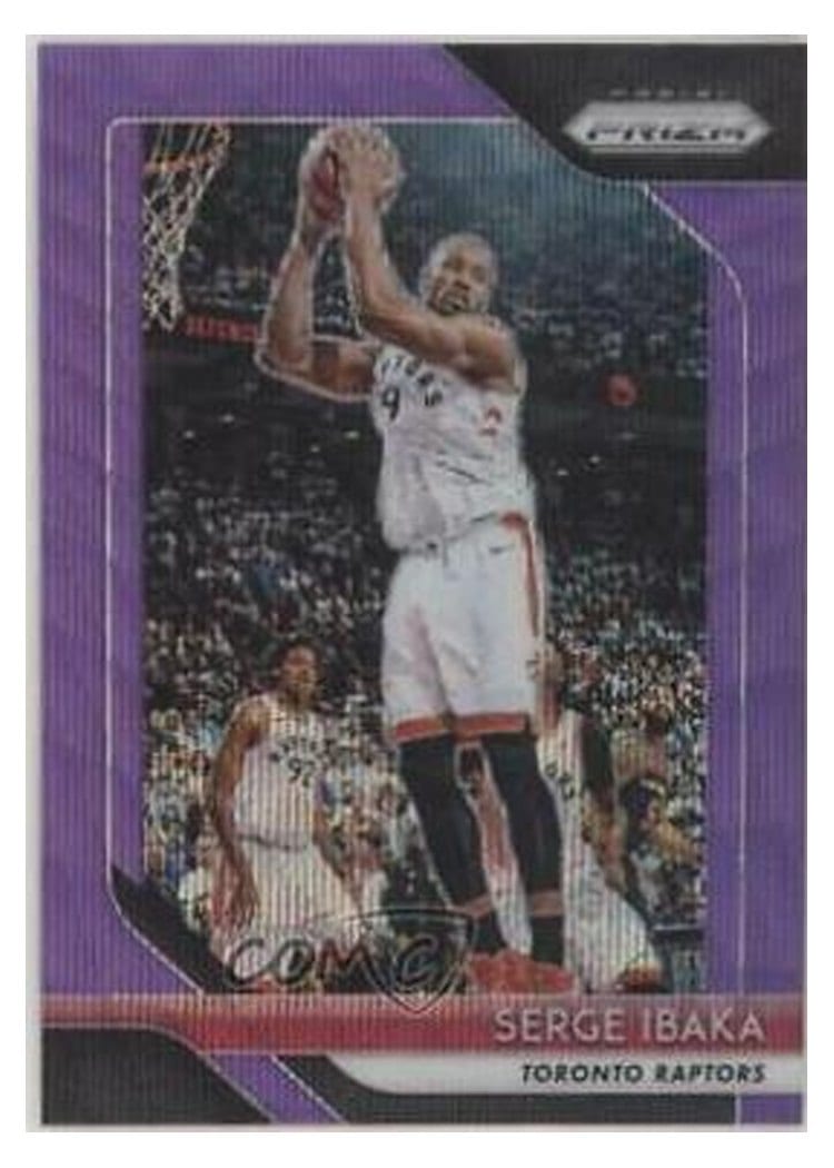 2018-19 Panini Prizm Base Set Serge Ibaka #73 card