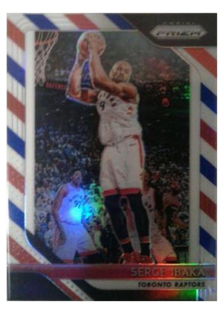 2018-19 Panini Prizm Base Set Serge Ibaka #73 card