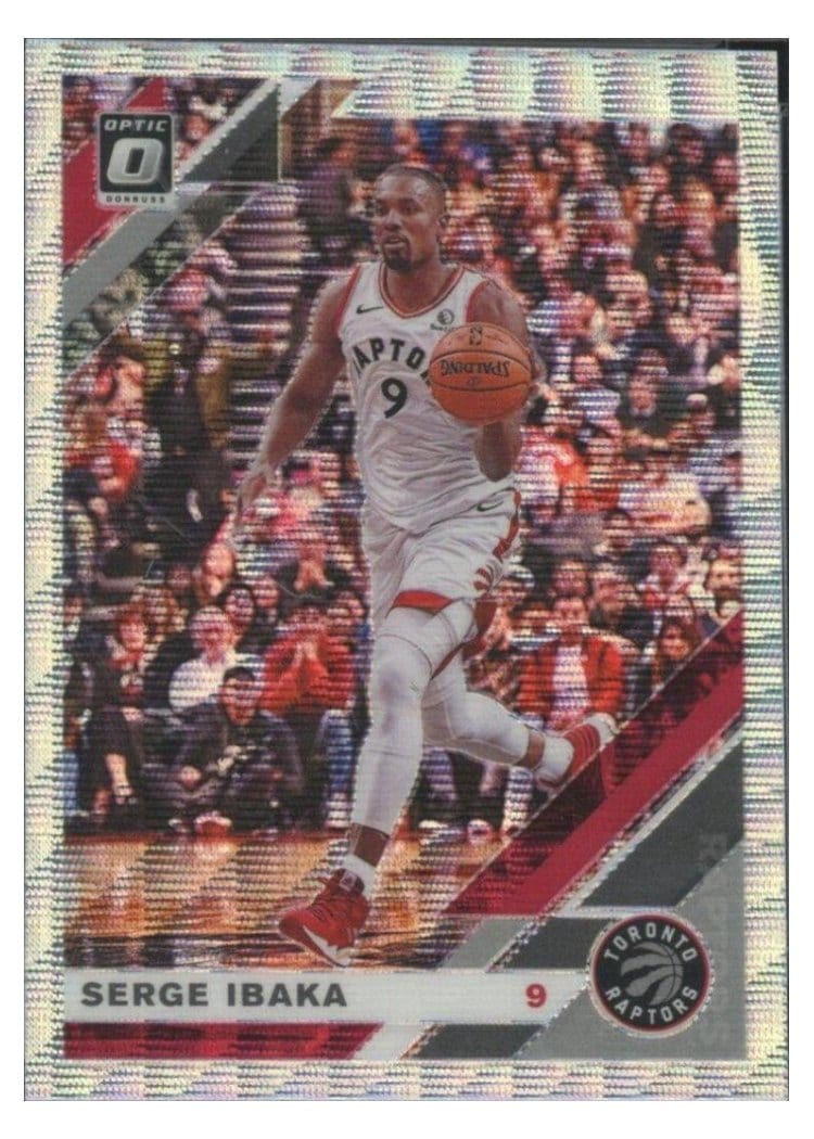2019-20 Donruss Optic Base Set Serge Ibaka Fanatics #29 card