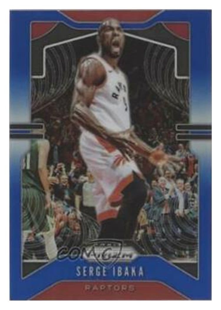 2019-20 Panini Prizm Base Set Serge Ibaka #154 card