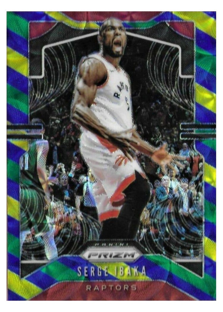 2019-20 Panini Prizm Base Set Serge Ibaka #154 card