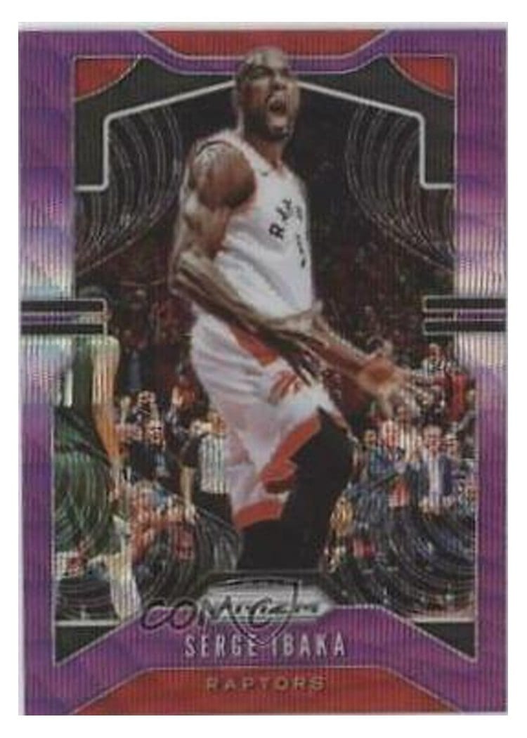 2019-20 Panini Prizm Base Set Serge Ibaka #154 card