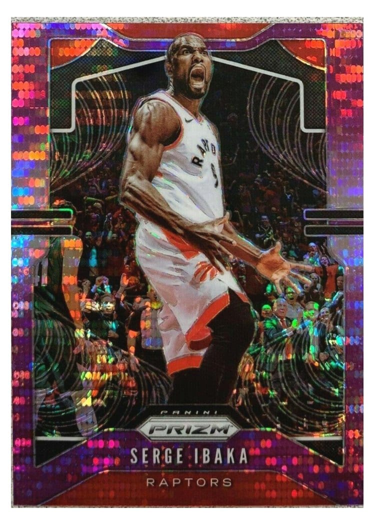 2019-20 Panini Prizm Base Set Serge Ibaka #154 card