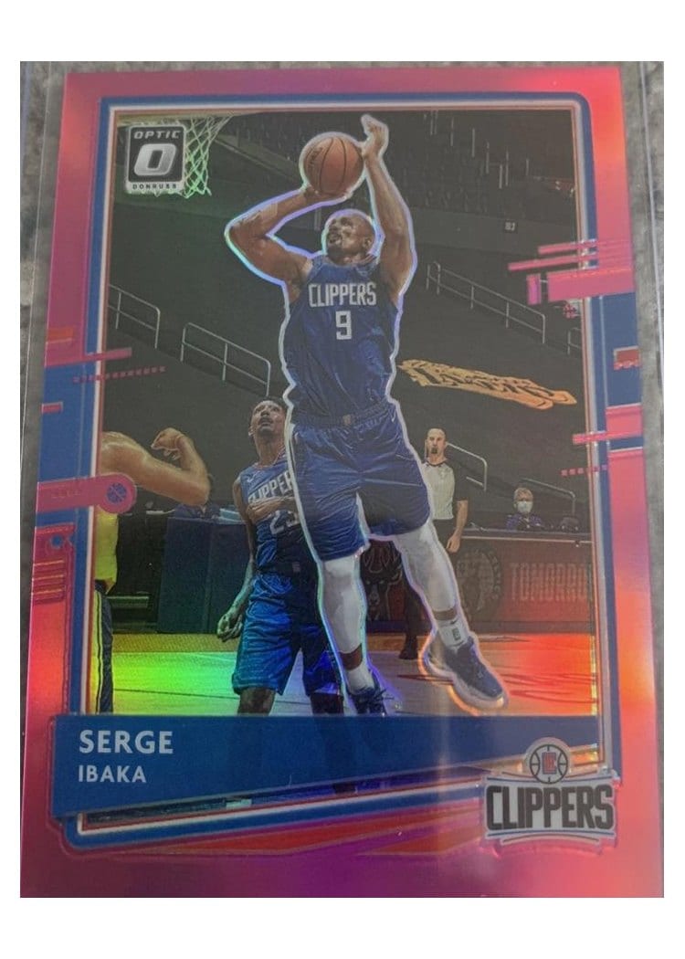 2020-21 Donruss Optic Base Set Serge Ibaka #91 card