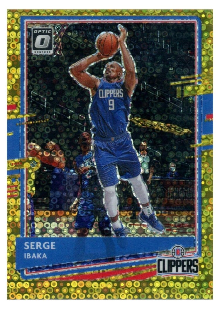 2020-21 Donruss Optic Base Set Serge Ibaka #91 card