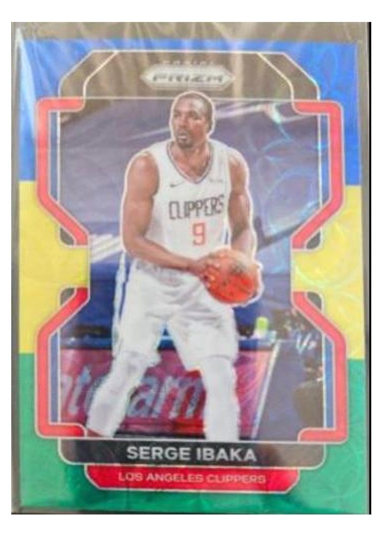 2021-22 Panini Prizm Base Set Serge Ibaka #18 card