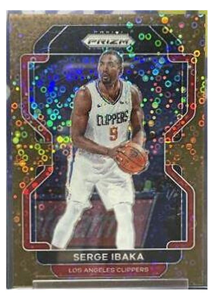 2021-22 Panini Prizm Base Set Serge Ibaka #18 card