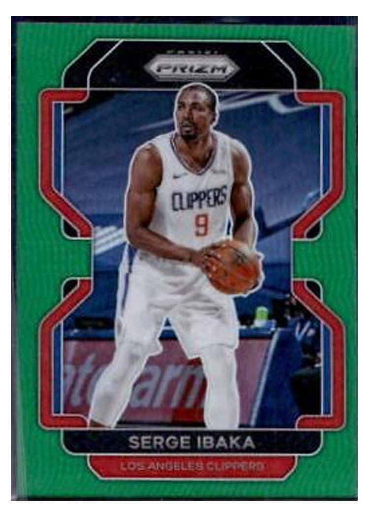 2021-22 Panini Prizm Base Set Serge Ibaka #18 card