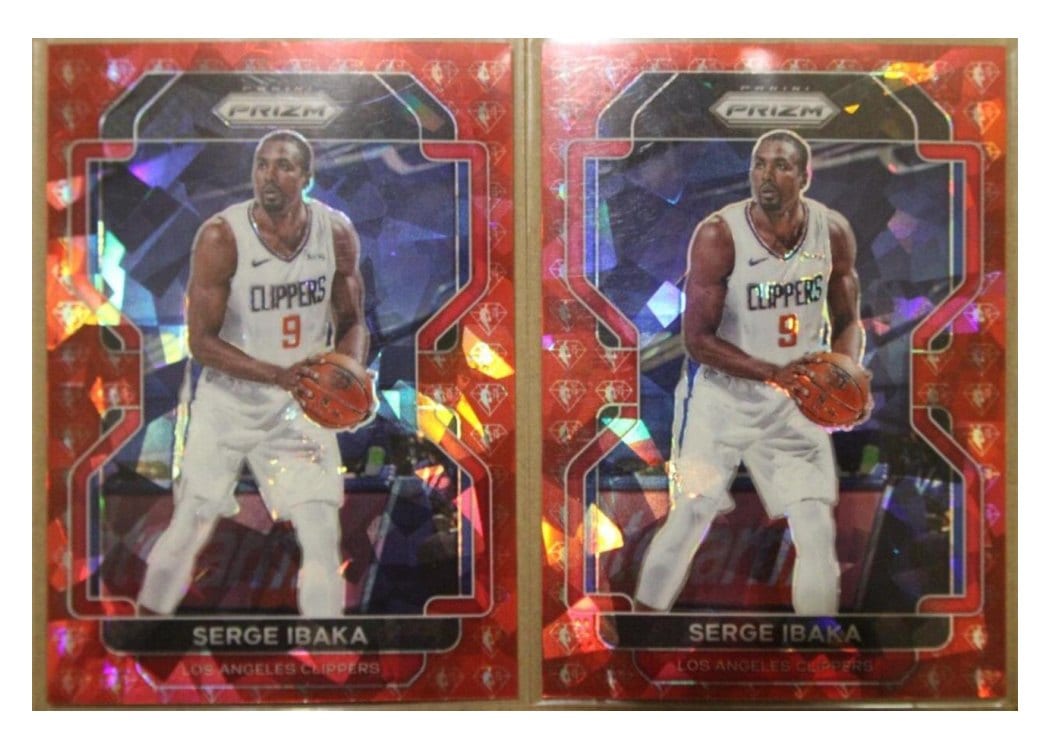 2021-22 Panini Prizm Base Set Serge Ibaka #18 card