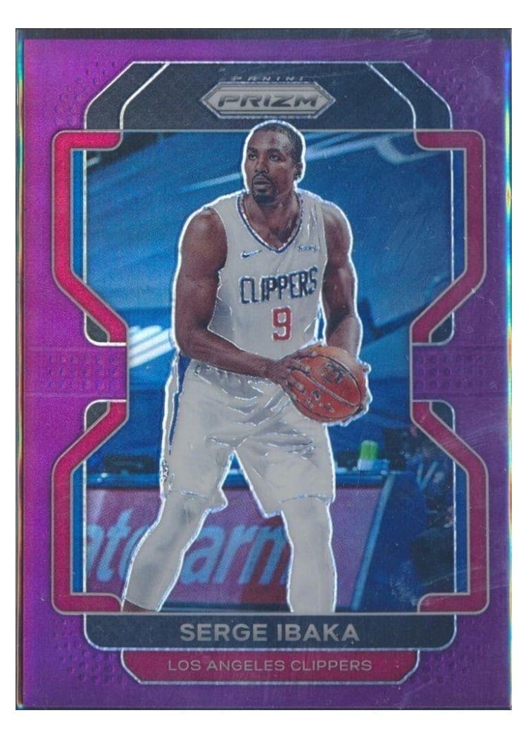 2021-22 Panini Prizm Base Set Serge Ibaka #18 card