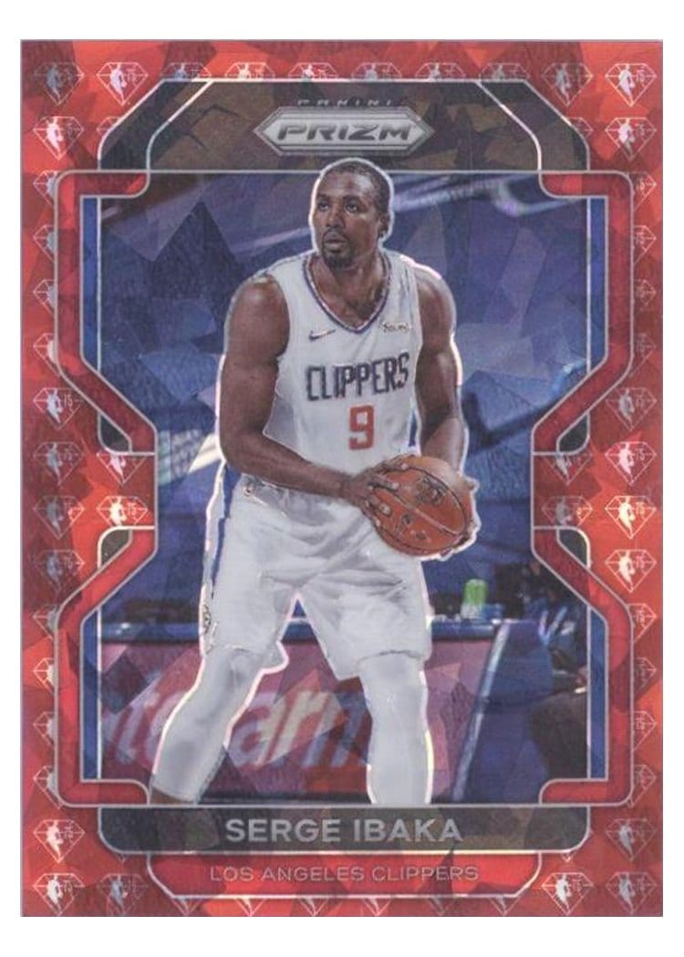 2021-22 Panini Prizm Base Set Serge Ibaka #18 card