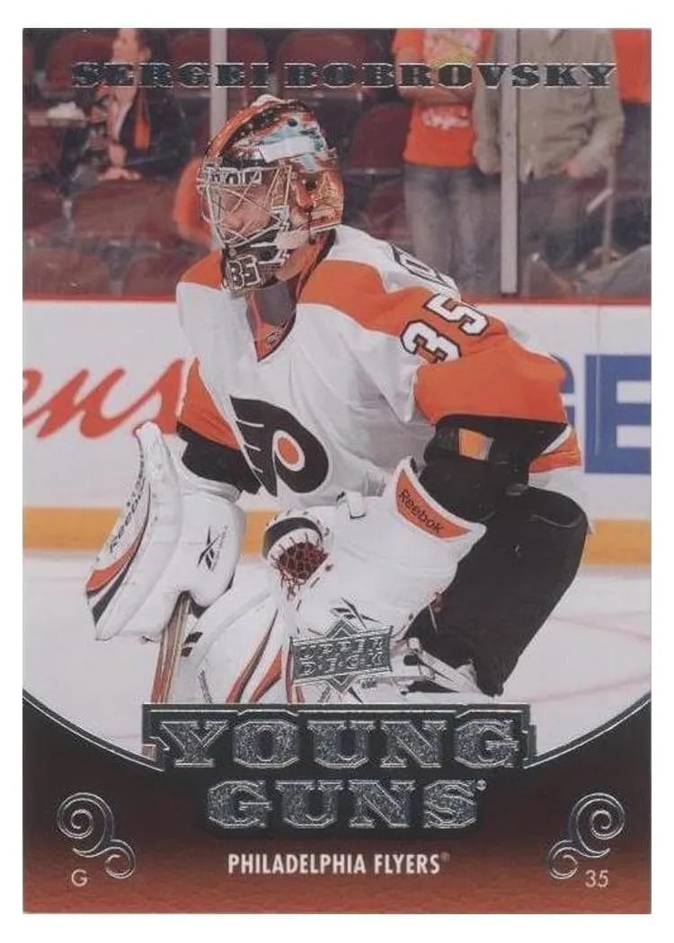 2010 Upper Deck Sergei Bobrovsky #240 card