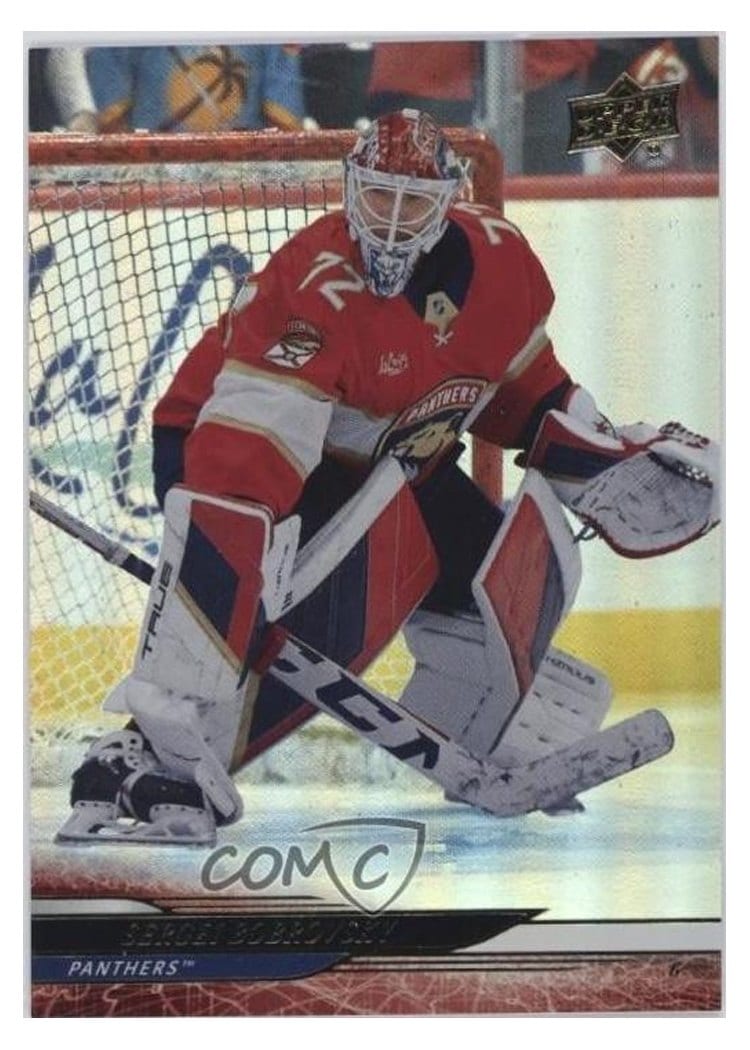 2024-25 Upper Deck Base Set Sergei Bobrovsky Silver Foil #559 card
