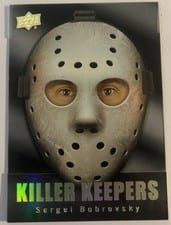 2025-26 Upper Deck Killer Keepers Sergei Bobrovsky #KK-16 card