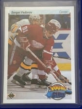 1990 Upper Deck Sergei Fedorov #525 card