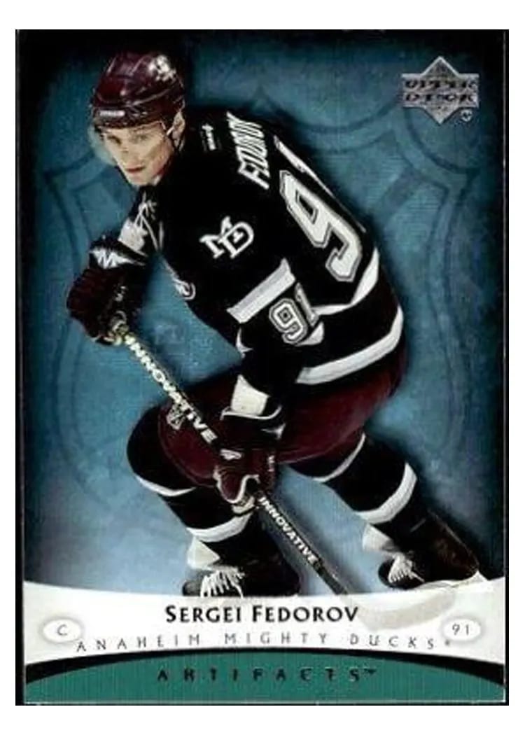 2005 Upper Deck Artifacts Sergei Fedorov #2 card