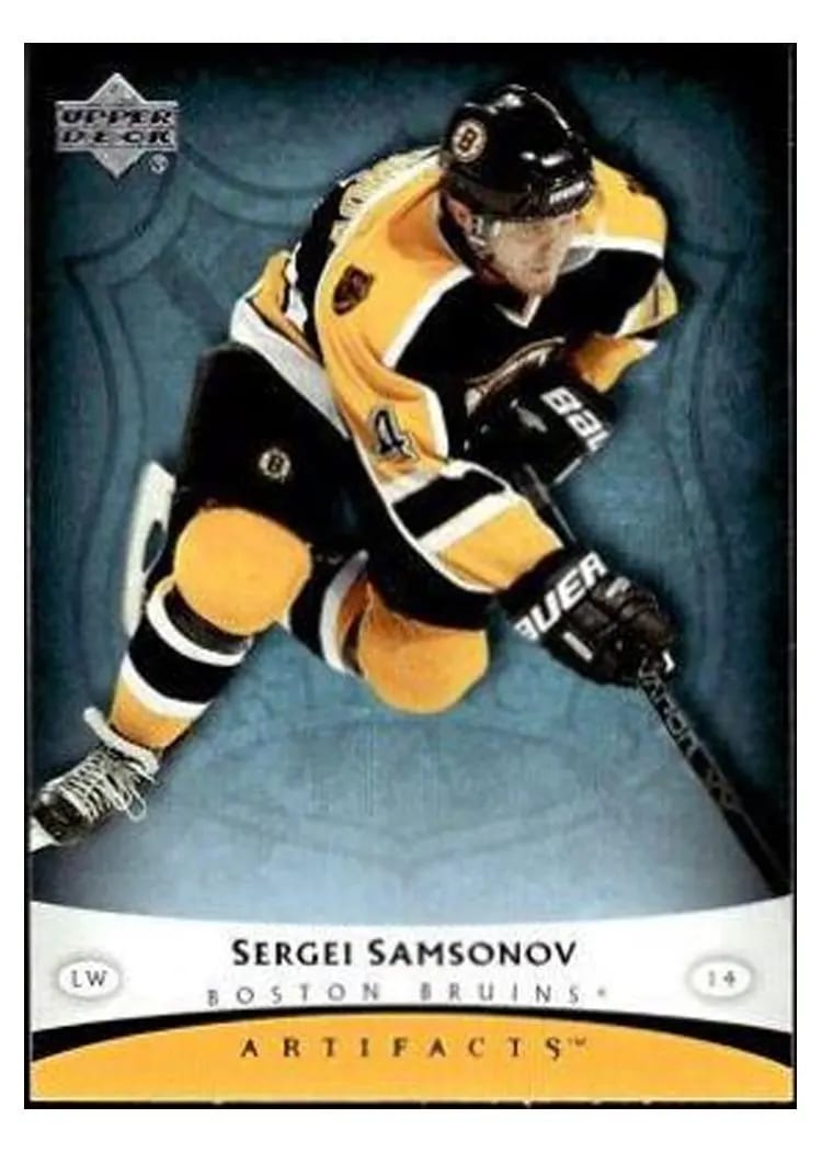 2005 Upper Deck Artifacts Sergei Samsonov #10 card