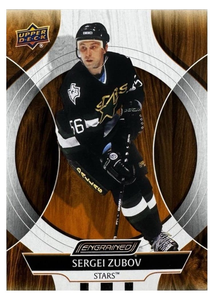 2024-25 Upper Deck Engrained Icons Base Set Sergei Zubov #11 card