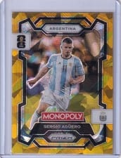 2026 Panini Prizm Monopoly FIFA World Cup Sergio Aguero #6 card