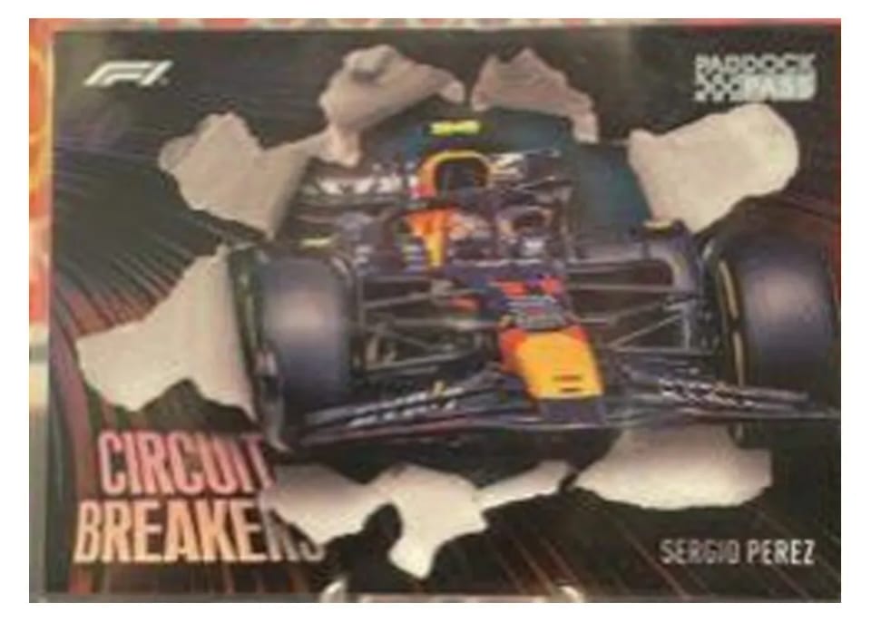 2024 Topps Paddock Pass Formula 1 Circuit Breakers Sergio Perez #CB-2 card