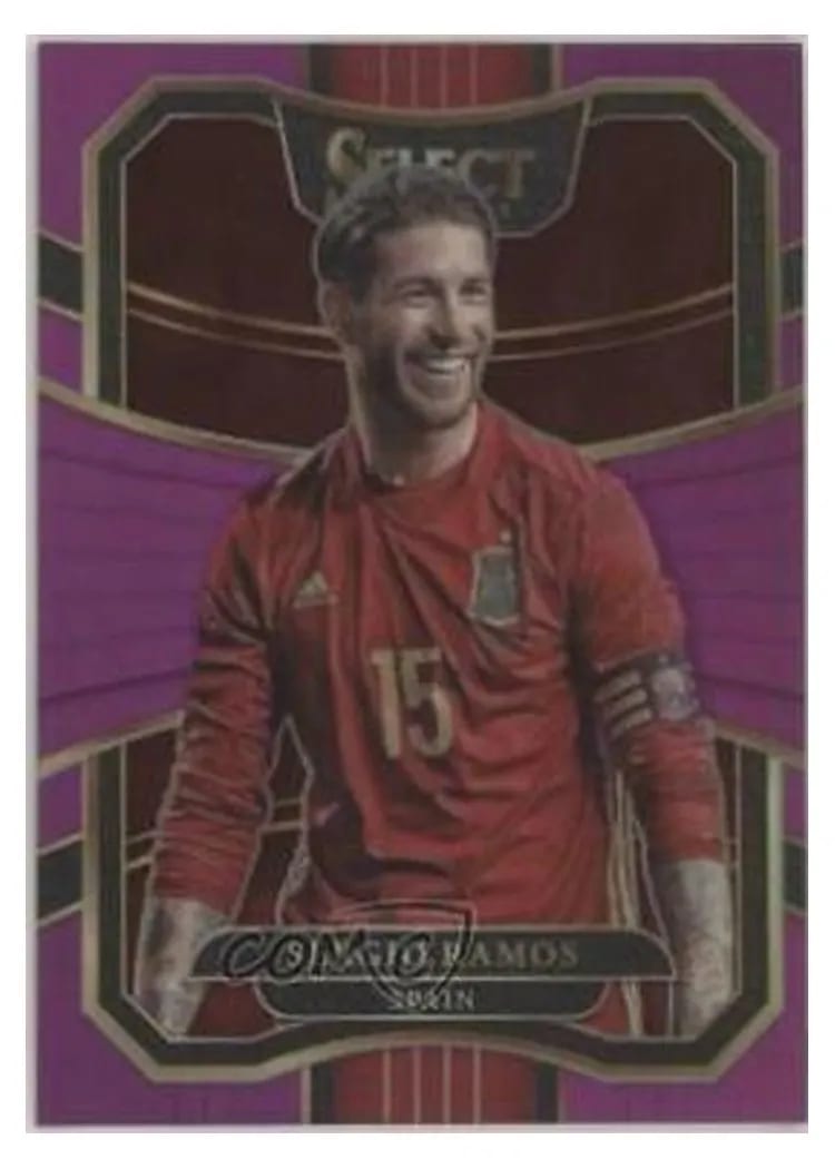 2017 Panini Select Sergio Ramos #4 card