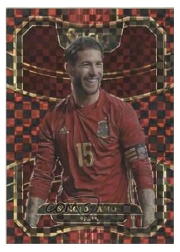 2017 Panini Select Sergio Ramos #4 card