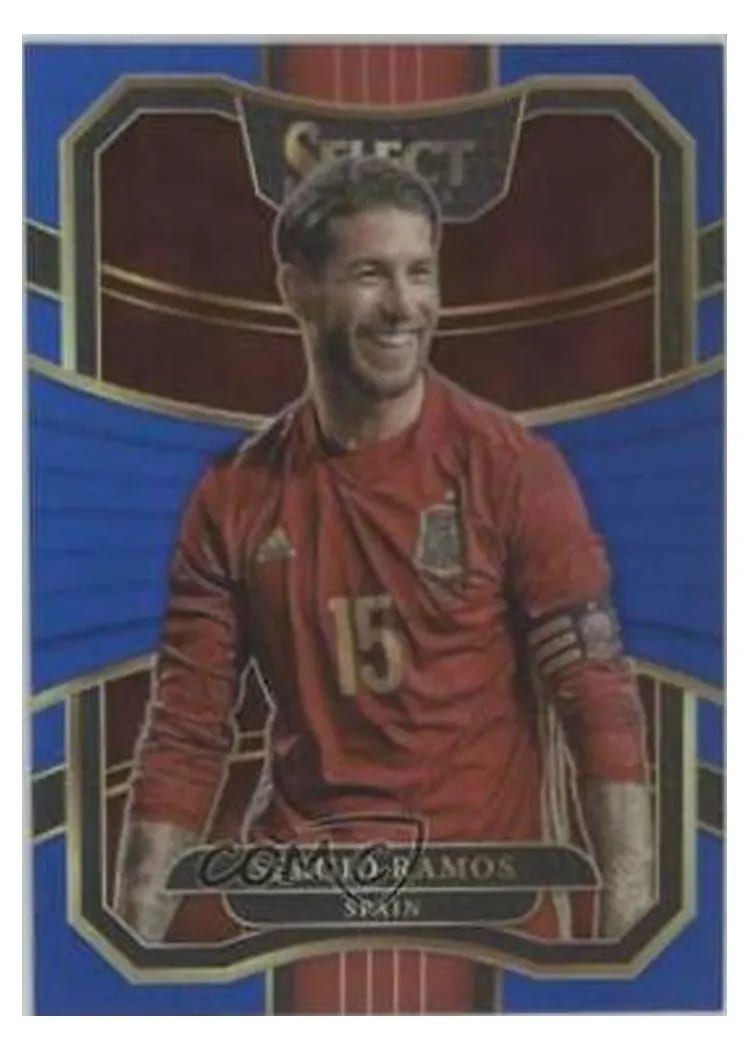 2017 Panini Select Sergio Ramos #4 card