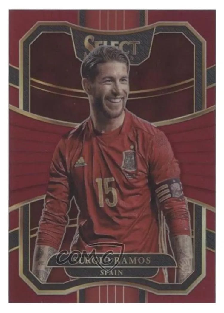 2017 Panini Select Sergio Ramos #4 card