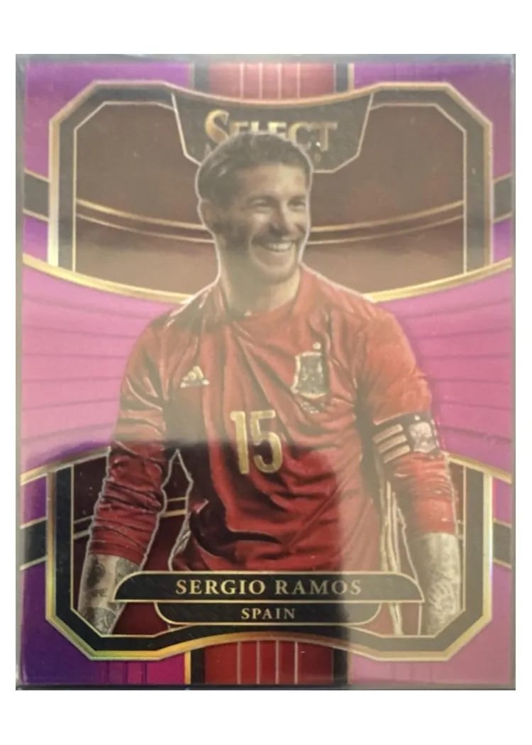 2017 Panini Select Sergio Ramos #4 card