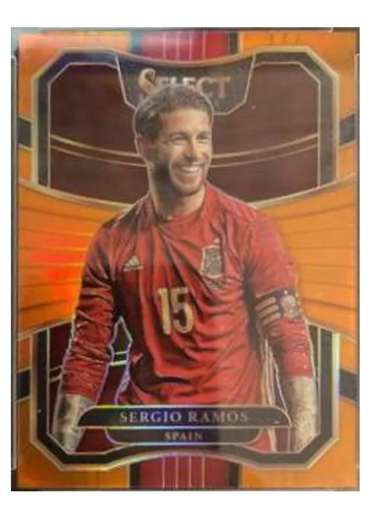 2017 Panini Select Sergio Ramos #4 card