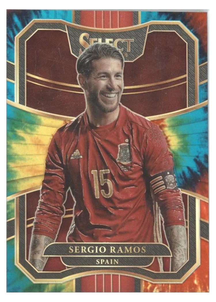 2017 Panini Select Sergio Ramos #4 card