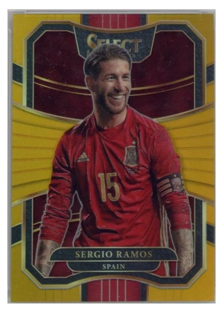 2017 Panini Select Sergio Ramos #4 card