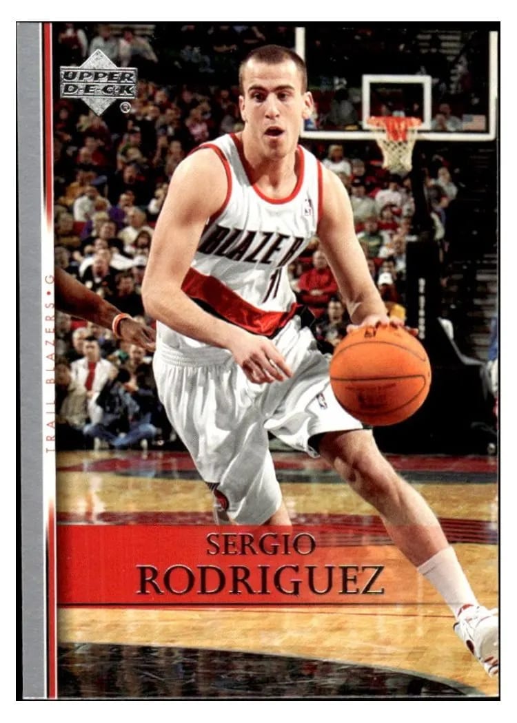 2007 Upper Deck First Edition Sergio Rodriguez #71 card