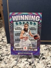 2025-26 Panini Contenders EuroLeague Winning Ticket Sergio Rodriguez #22