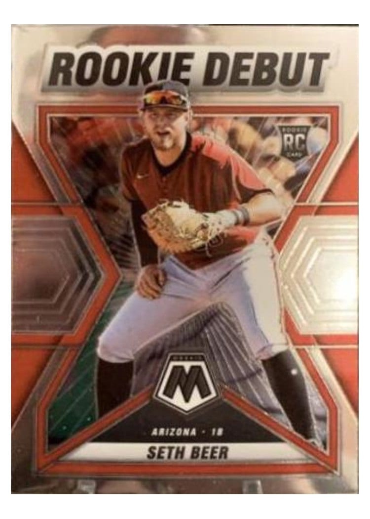 2022 Panini Mosaic Rookie Debut Seth Beer #RD-19 card