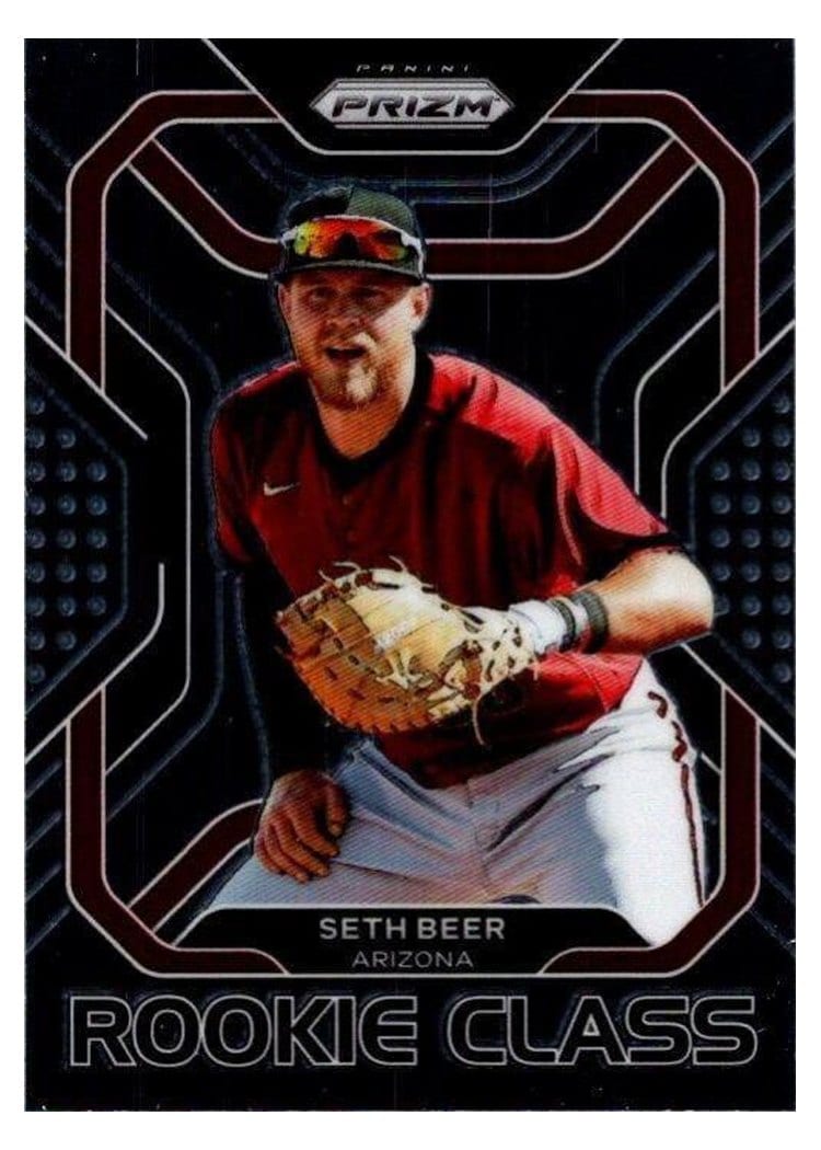 2022 Panini Prizm Rookie Class Seth Beer #RC-13 card