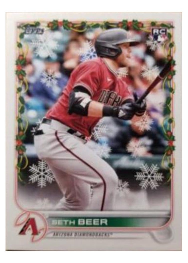 2022 Topps Holiday Base Set Seth Beer #HW114 card